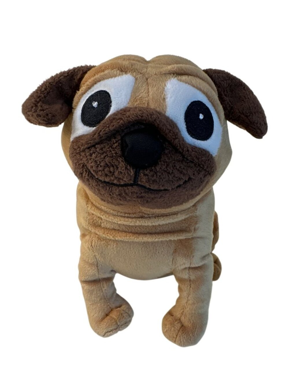 Kohls Cares Yip Snap Yap Plush Pug Puppy Dog Toy Stuffed Animal 9"